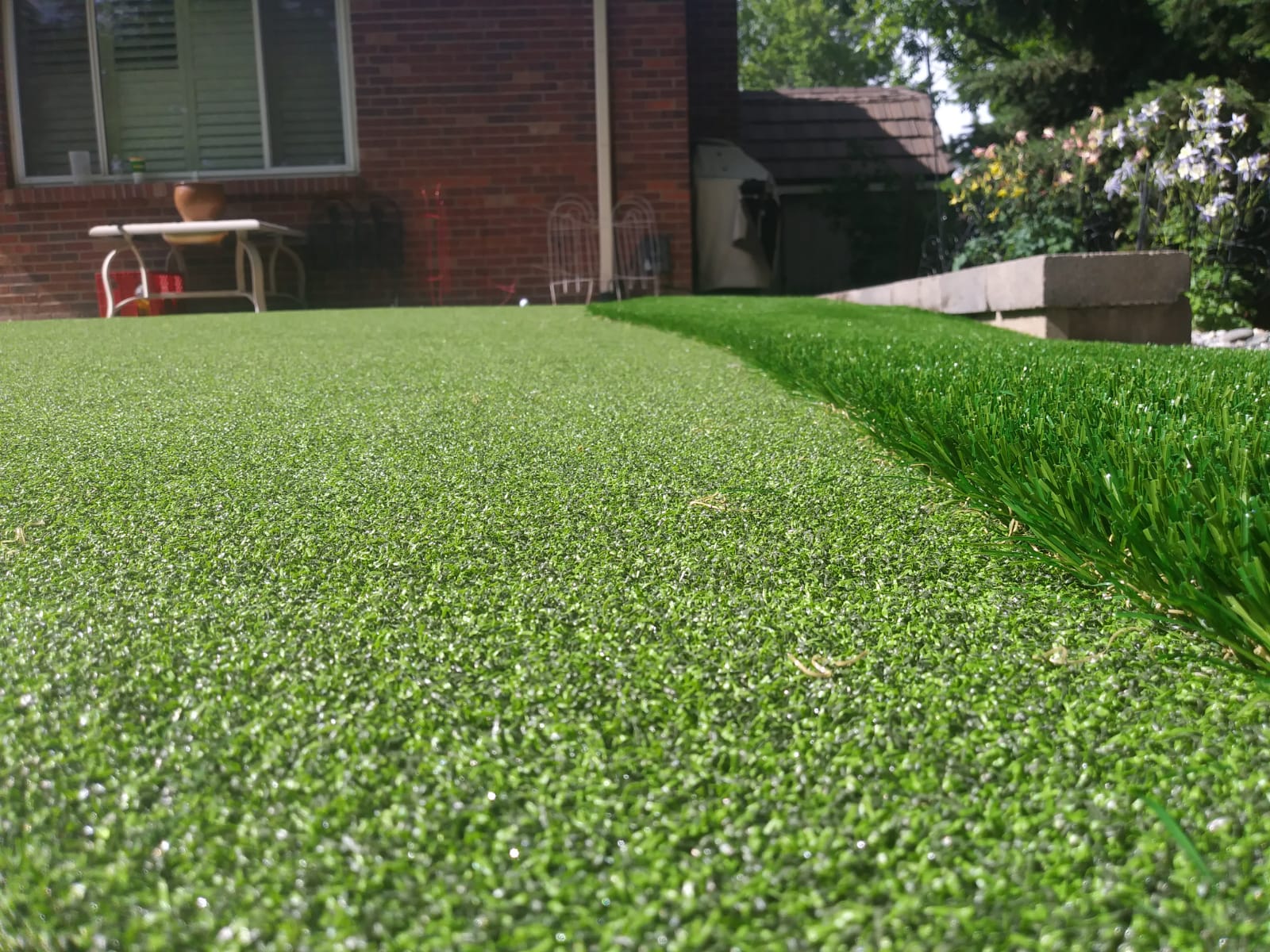 Artificial Turf Backyard Putting Green