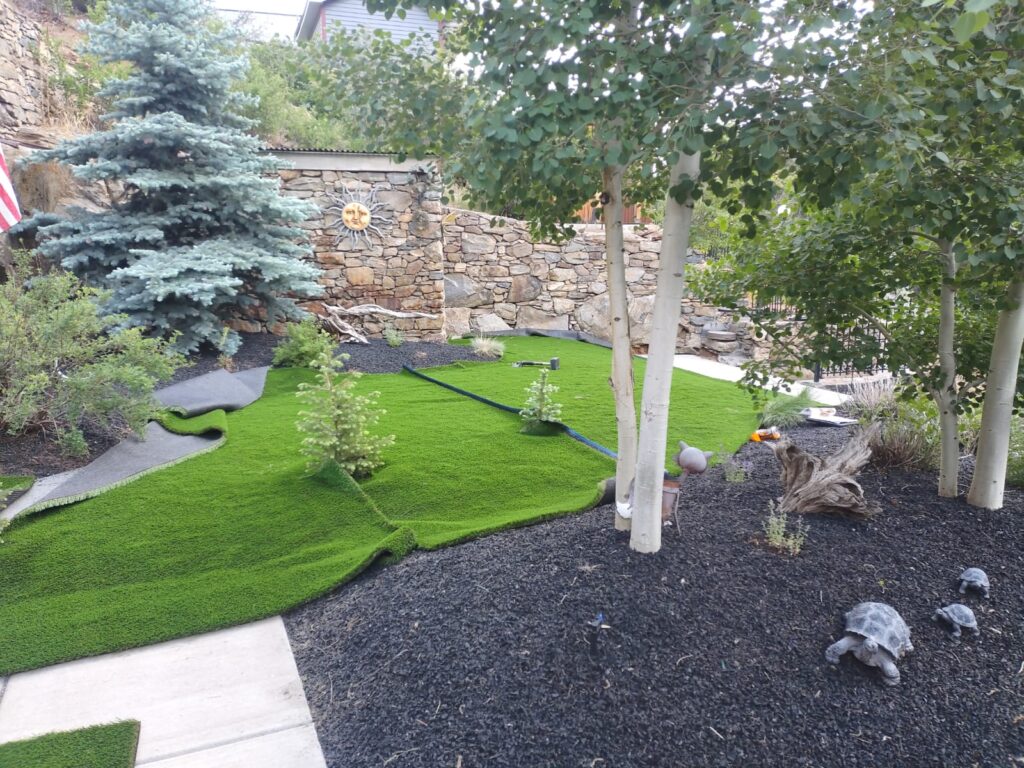 How To Install Artificial Grass On A Slope