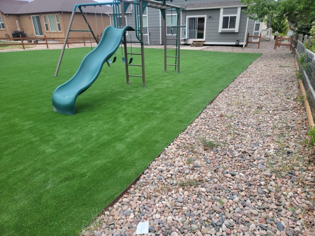 Outdoor Play Spaces with Synthetic Grass
